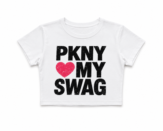 PKNY LOVE MY SWAG BABY TEE