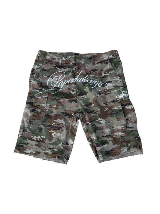 PK SCRIPT CAMO JORTS