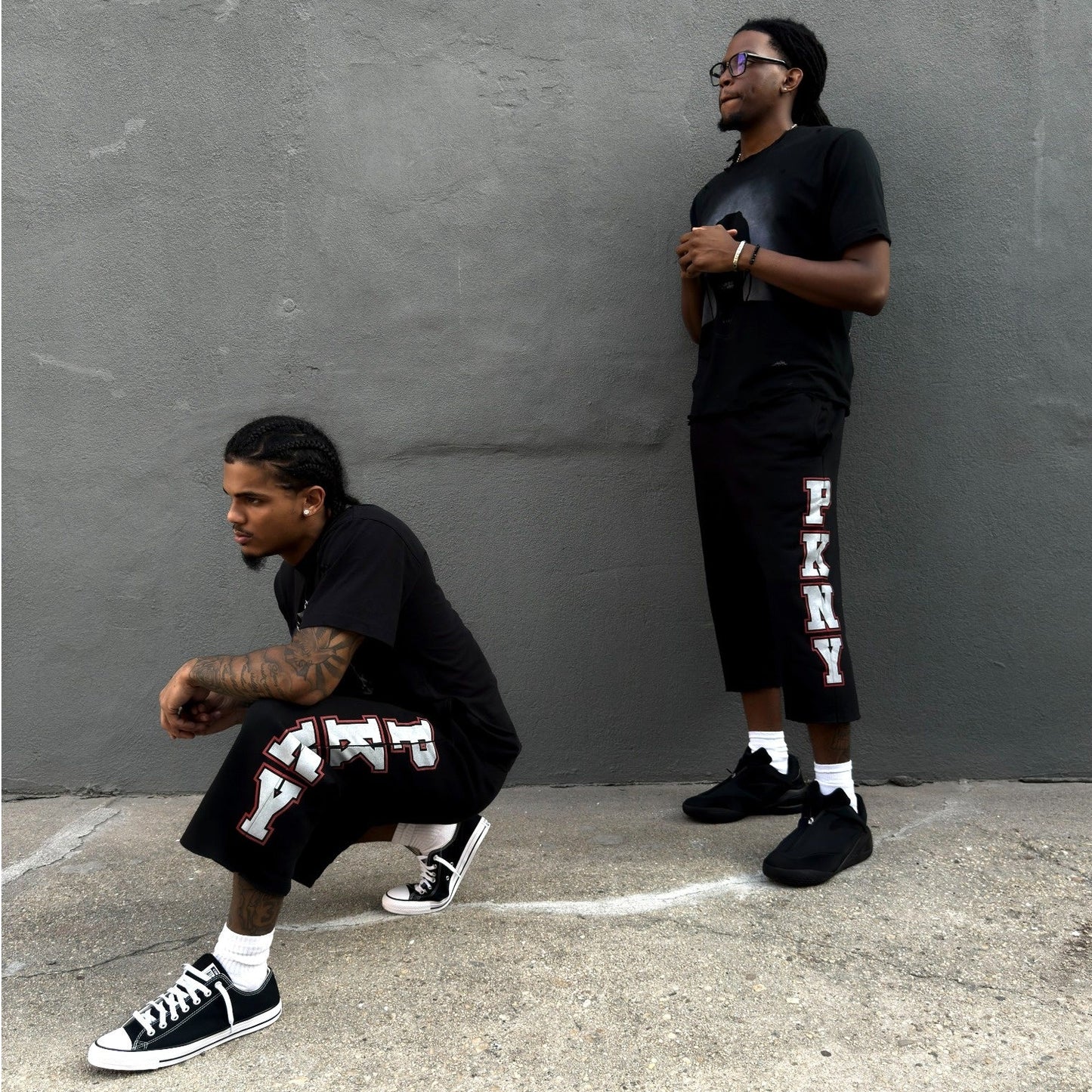 PKNY 3/4 SWEATSHORTS